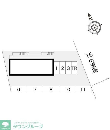 レオパレスリバーサイド染地の物件内観写真