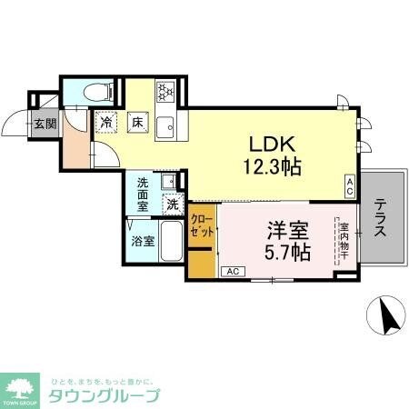 Asset-Court調布ヶ丘の物件間取画像