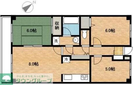 ヴェルデ久我山の物件間取画像