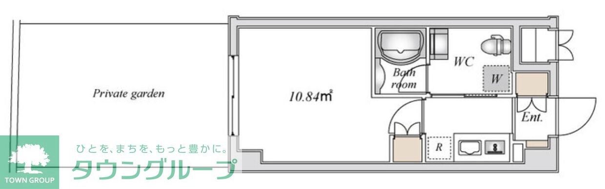 エスティメゾン登戸の物件間取画像
