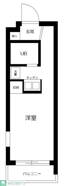スカイコート千歳烏山第5の物件間取画像