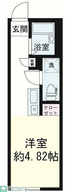 KeiEi稲田堤の物件間取画像