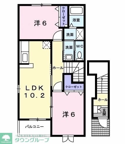 ル・プレヴェールの物件間取画像