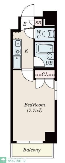 S-FORT八王子の物件間取画像