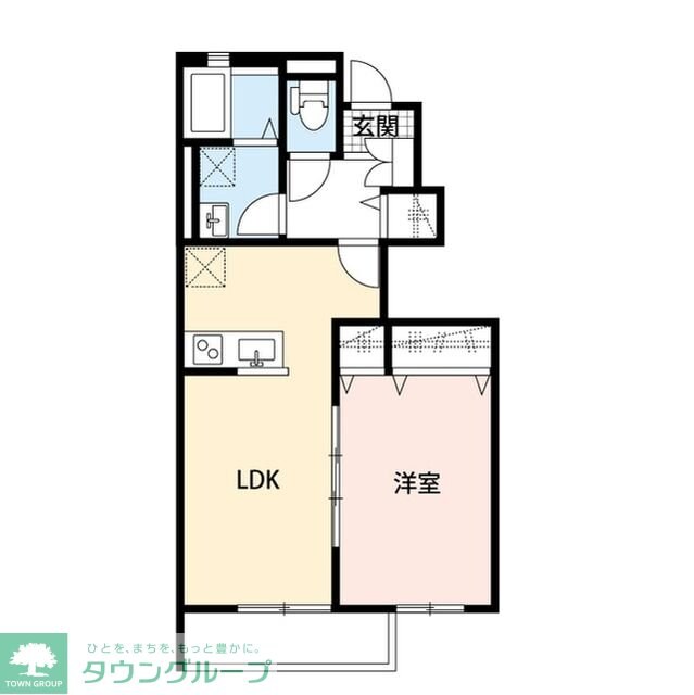 Clair Yuzuの物件間取画像