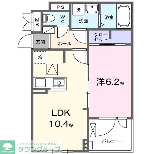 モアの物件間取画像