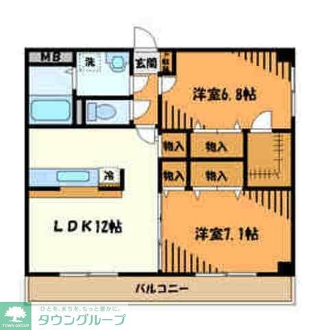 イーハトーブの物件間取画像