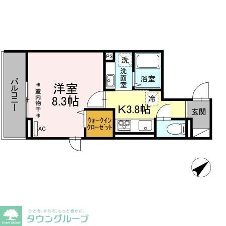 ティアレ大塚の物件間取画像