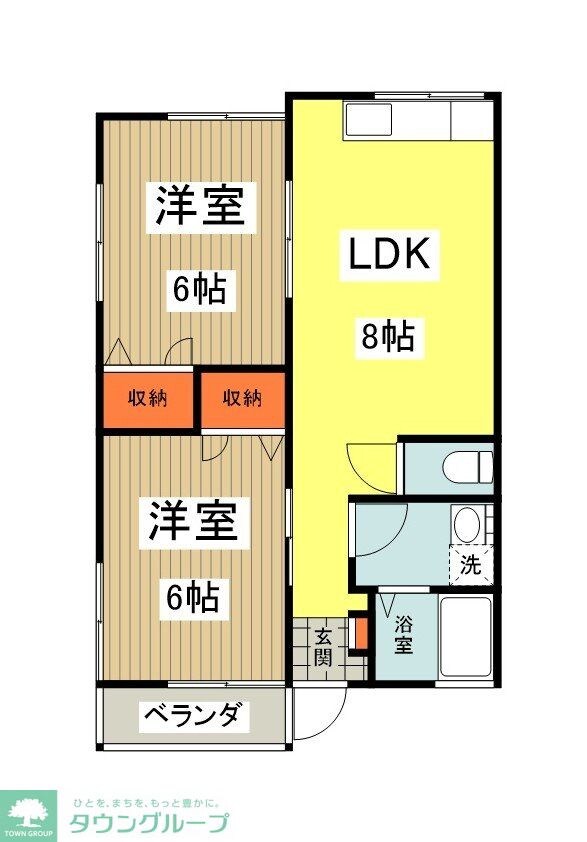 メジロハウスの物件間取画像