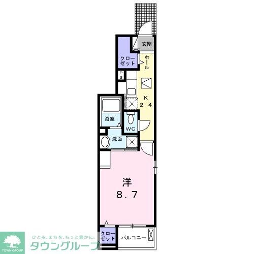 プラバーIIの物件間取画像