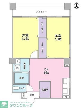 Village Ideの物件間取画像