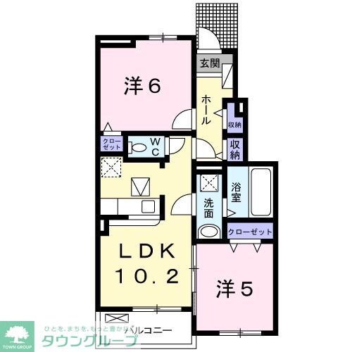 シエルの物件間取画像