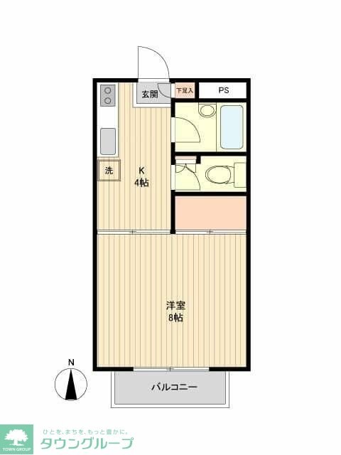 ハウス松園の物件間取画像