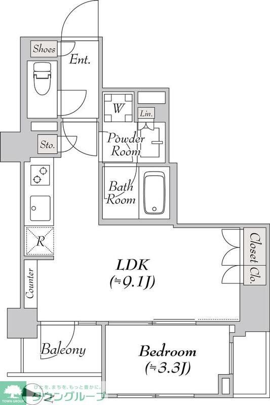 ルミーク千歳船橋の物件間取画像