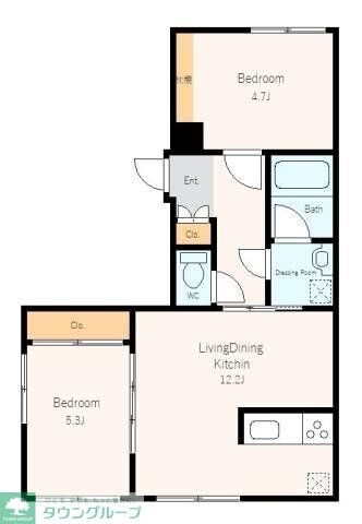 コフレ吉祥寺本町の物件間取画像