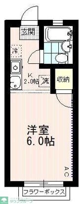 ファミールつつじヶ丘の物件間取画像
