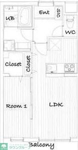 La via belle成城(ラヴィヴェールセイジョウ)の物件間取画像