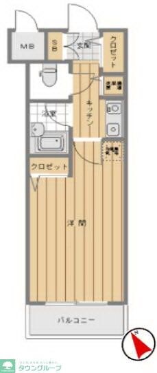 グランド・ガーラ笹塚の物件間取画像
