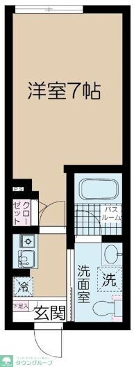 フェリーチェ桜上水Aの物件間取画像