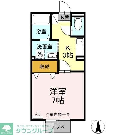 プリシェールミレニアムIIの物件間取画像