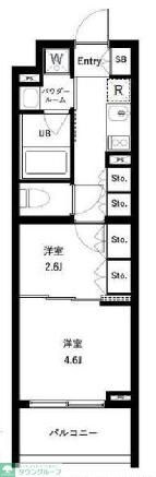 セジョリ高井戸の物件間取画像