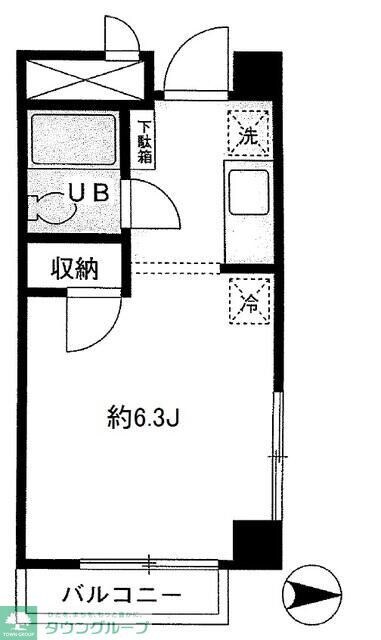 メゾンエスポワールの物件間取画像