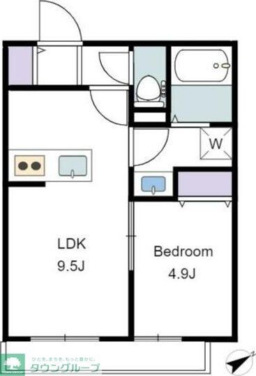 キンモクセイ スクエアの物件間取画像