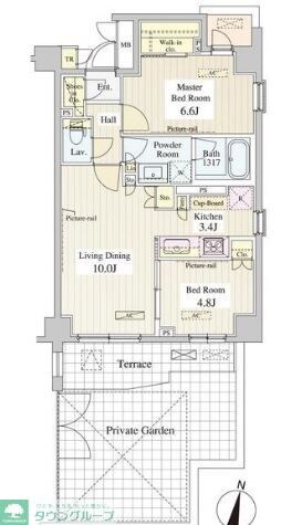 ル・シュクレ永福の物件間取画像