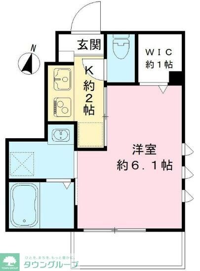 ブレッツァ小金井の物件間取画像