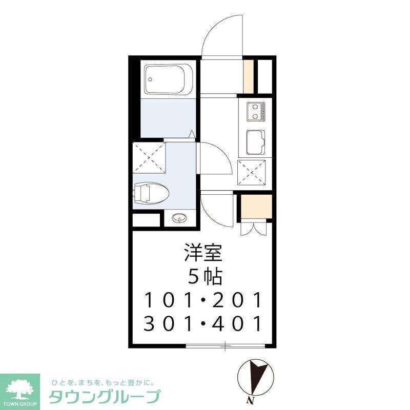 isD下高井戸の物件間取画像