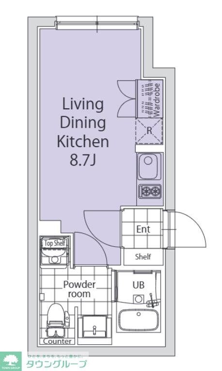 TASUKI杉並高井戸の物件間取画像