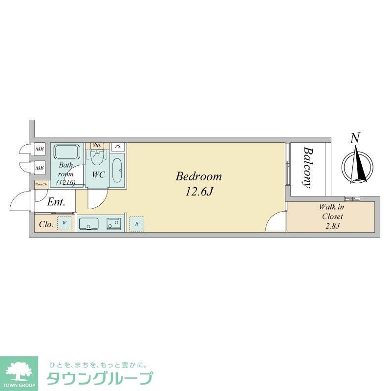 エルスタンザ下北沢の物件間取画像