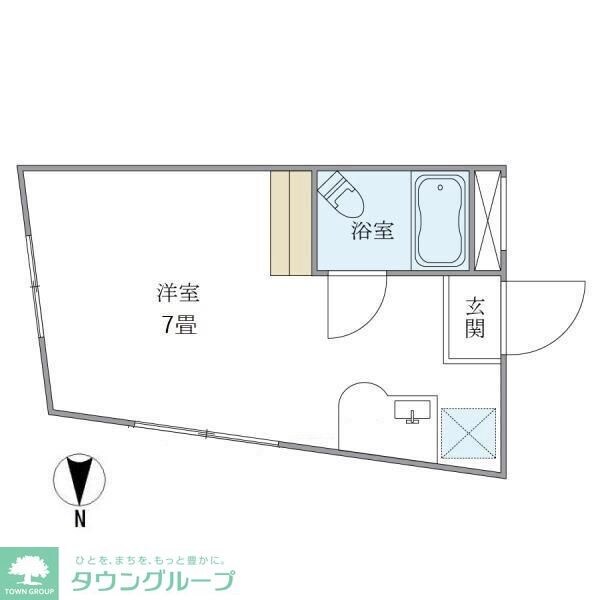 ベストワンの物件間取画像
