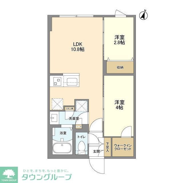 ウェルスクエア駒場東大前の物件間取画像