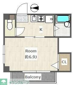 オレンジヒルズの物件間取画像