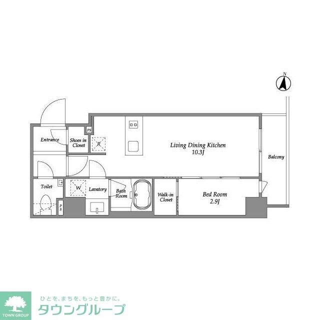 IPSE代々木上原の物件間取画像