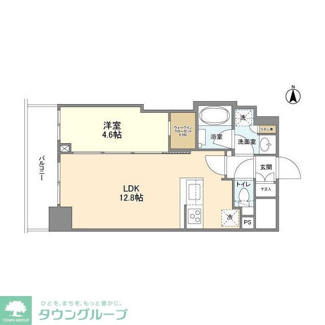 コンフォリア桜上水の物件間取画像