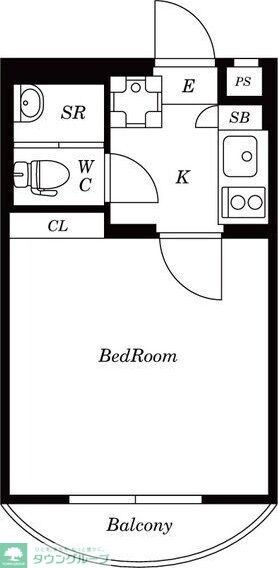 アサカシオン瀬田の物件間取画像