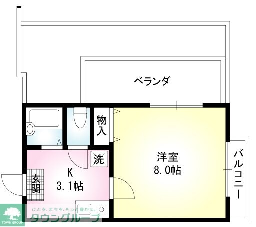 フォークシー・ハウスの物件間取画像