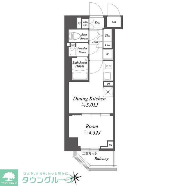 ブランシエスタ荻窪の物件間取画像