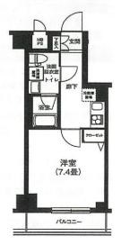 アイルプレミアム東京府中の物件間取画像