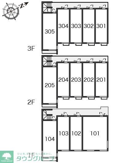 クレイノ西調布の物件内観写真