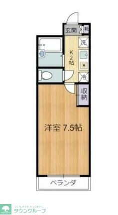 リトルアージュの物件間取画像