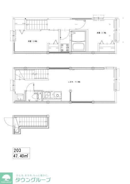 ソルナクレイシア三鷹IIの物件間取画像