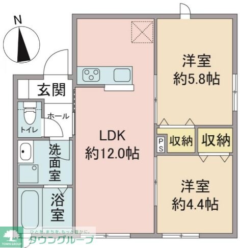 バンヤンの物件間取画像