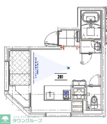 ラフィネ調布の物件間取画像