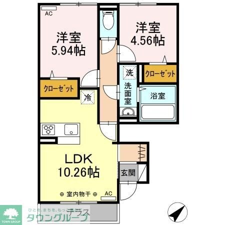 aise villageの物件間取画像