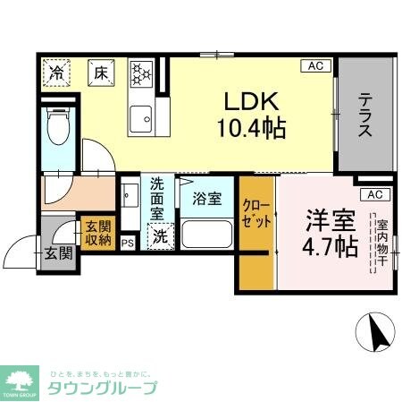Asset-Court調布ヶ丘の物件間取画像