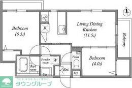 オーパスホームズ武蔵小金井の物件間取画像