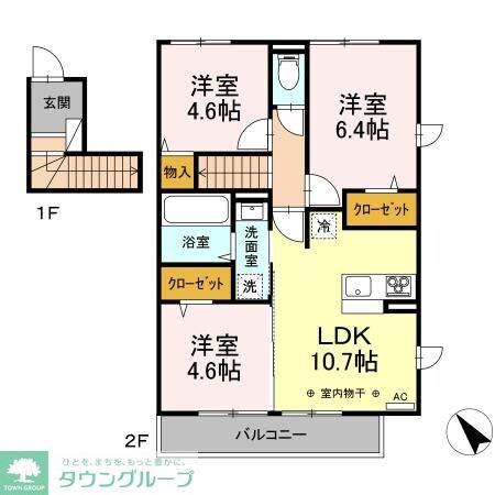 ルミエールの物件間取画像